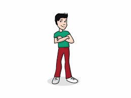 Image result for cartoon images of boys getting in shape
