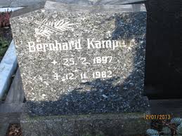 Grab von Bernhard Kampen (25.02.1897-12.11.1982), Friedhof Neermoor-