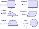 Formula area geometria