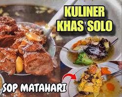 Gambar Berbagai macam kuliner khas Solo Sejarah kuliner solo : Simfoni Rasa yang Terukir