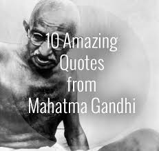 10 Amazing Quotes from Mahatma Gandhi - Yoga Travel Tree via Relatably.com