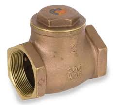 Smith Cooper Brass Swing Check Valves - John M. Ellsworth ...