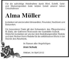 Alma Müller | Nordkurier Anzeigen