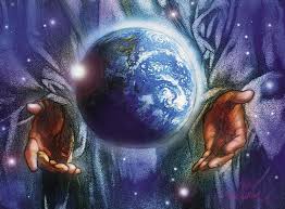 Image result for picture of god holding the world in his hands