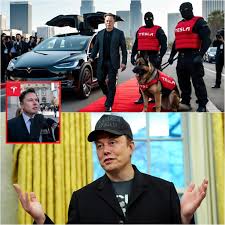 Los nuevos guardaespaldas personales de 1.000 millones de dólares de Elon Musk ASUSTARON a los estadounidenses