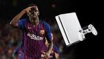 ديمبيلي مهاجم برشلونة يعاني من