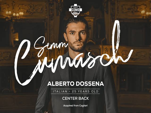 Alberto Dossena preliminarily signs for Como 1907