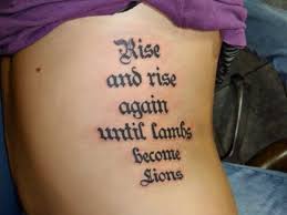 Good Tattoo Quotes For Guys. QuotesGram via Relatably.com