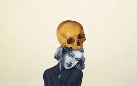 Skull Balancing Beauties - Marina Nunez Illustrates Women with ... - marina-nunez
