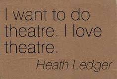 Theatre Quotes on Pinterest | Theatre Problems, Glee Quotes and ... via Relatably.com