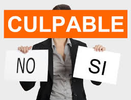 Resultado de imagen de culpable o inocente