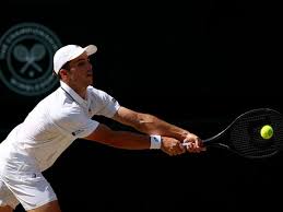 Taylor Fritz competing at Wimbledon 2026
