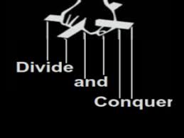 Image result for pictures of divide and conquer