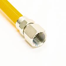 Stainless Steel Gas Flex for Dryers 60" Yellow Coated ...