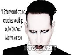 Marilyn Manson Quotes And Sayings. QuotesGram via Relatably.com