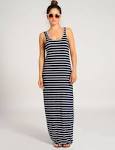 Navy Stripe Maxi Dress - ShopStyle