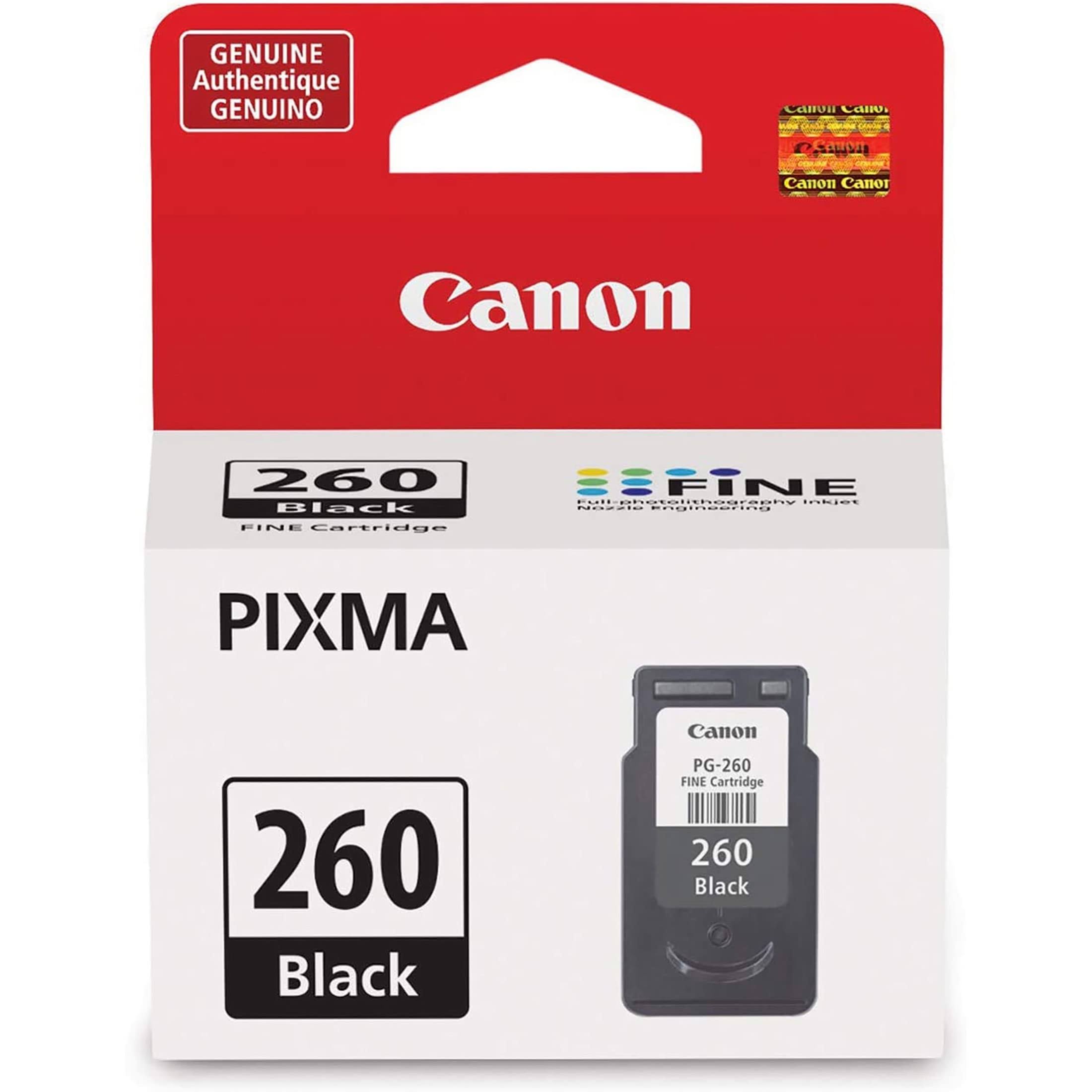 Canon Black PG-260 Ink Cartridge 3707c001