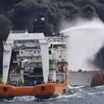 bodies recovered from burning tanker