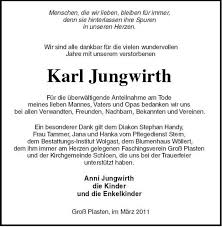 Karl Jungwirth-Für die überwäl | Nordkurier Anzeigen