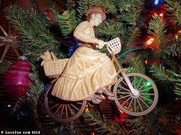 Image result for bicycle Christmas ornament