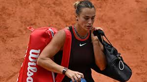 French Open: Aryna Sabalenka knocked out of Roland Garros quarter-finals by Diana Shnaider in huge shock from commanding position