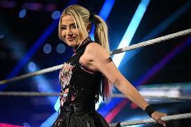 Charlotte Flair and Alexa Bliss discussing strategy