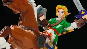 Nintendo dévoile un ensemble Lego représentant Link et Epona à l'occasion du 40e anniversaire de The Legend of Zelda