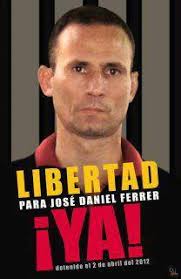 Cuban activist Jose Daniel Ferrer Garcia, who has been jailed since April 2. Join these brave Cubans in demanding the release of prisoner of conscience Jose ... - 6a00d8341c54f053ef016304e66096970d-pi