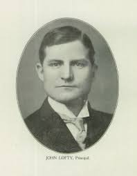 John Lofty, Principal - 1907salinabprin