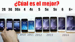 Comparacion de todos los iphones