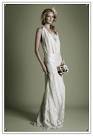 Flapper wedding dress