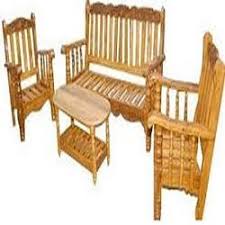 Image result for WOODEN SOFA SET