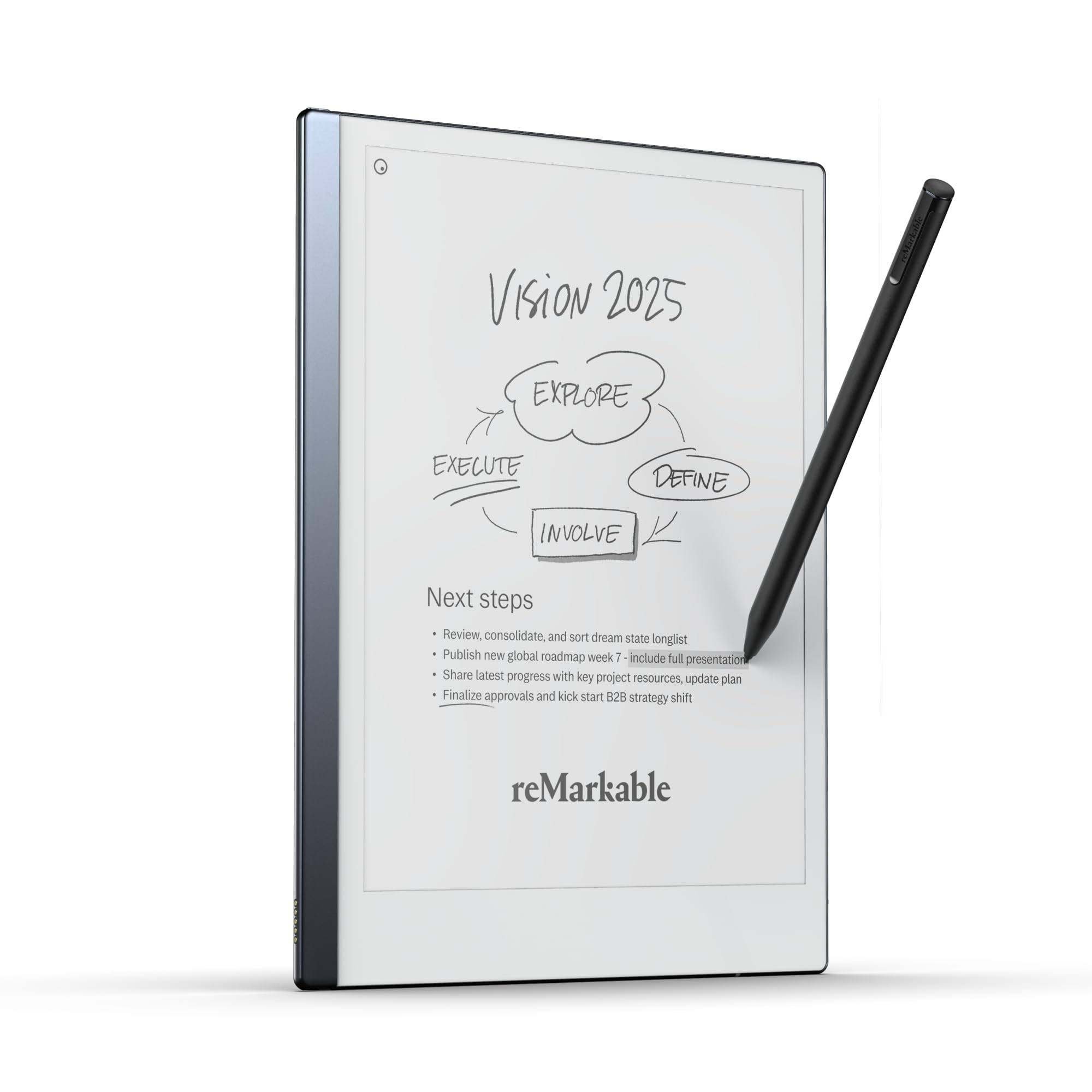 reMarkable 2 10.3” Paper Tablet with Marker & Folio