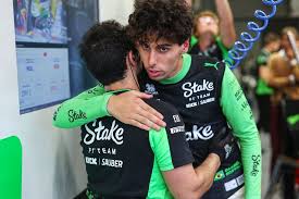 Gabriel Bortoleto reflecting on his crash