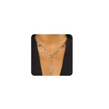 Amazon.com: Octwine Simple Star Y Long Necklaces Rhinestone Long Necklaces Choker Chain Party Prom Choker Necklace Jewelry for Women: Clothing, Shoes & Jewelry - Product from Amazon.com