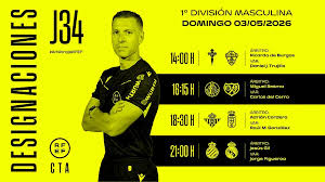 Designaciones | Estos son los árbitros para los partidos del domingo 3 de mayo en Primera División