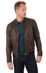 Oakwood veste cuir homme