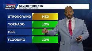 Severe Storms Possible Midday Saturday