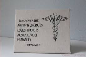 Embroidered Hippocrates Quote: Art of Medicine | Medicine, Quote ... via Relatably.com