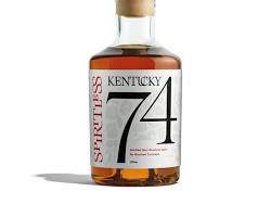 Image of Spiritless Kentucky 74 zero proof whiskey bourbon