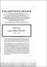 Polarforscher Kapitän Alfred Ritscher - ePIC - Polarforsch1962_1-2_1