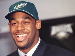 The Philadelphia Eagles selected Donovan McNabb second overall in the 1999 NFL Draft. He would start the final six games for the Eagles during his rookie ... - 1375038075002-AP-C07-EAGLES-DRAFT-MCNABB-19-1307281516_4_3