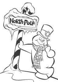 Image result for coloring book snowmen