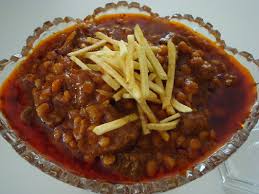 نتیجه تصویری برای خورش قیمه خلال و زرشک