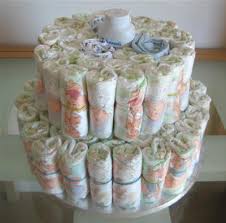 Image result for how to make diaper cake