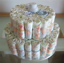 Image result for how to make diaper cake step by step with pictures