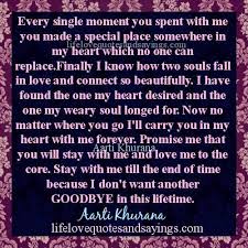 I Don&#39;t Want Another Goodbye.. - Love Quotes And Sayings via Relatably.com
