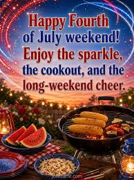 happy fourth of july weekend - Free card ߎ - JolieCarte