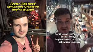 Canadian man living in Mizoram compares Bengaluru and Aizawl traffic noise in video