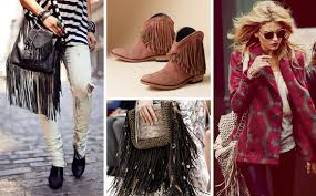 Resultado de imagem para looks e acessorios com franjas